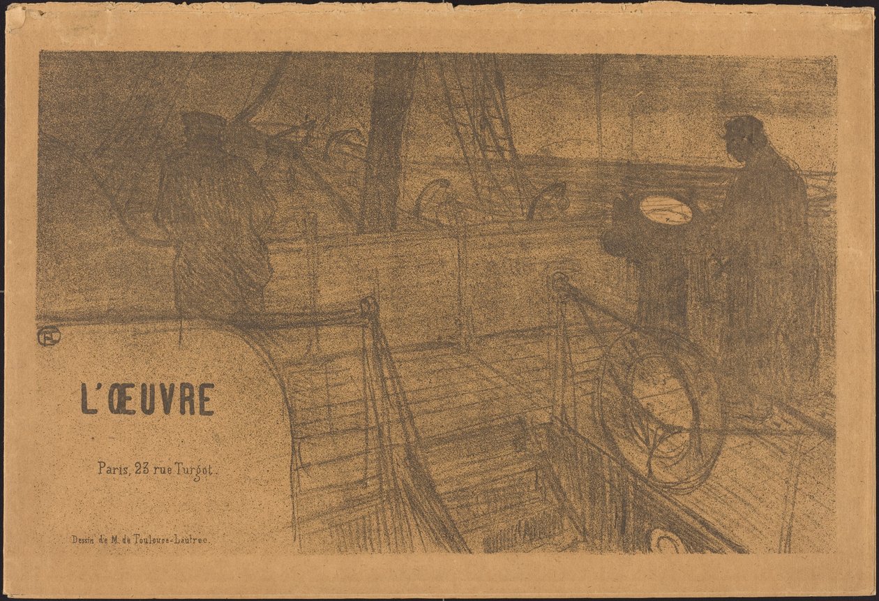 A munka tájékoztató programja alkotó: Henri de Toulouse Lautrec, Félix Vallotton, Antonio