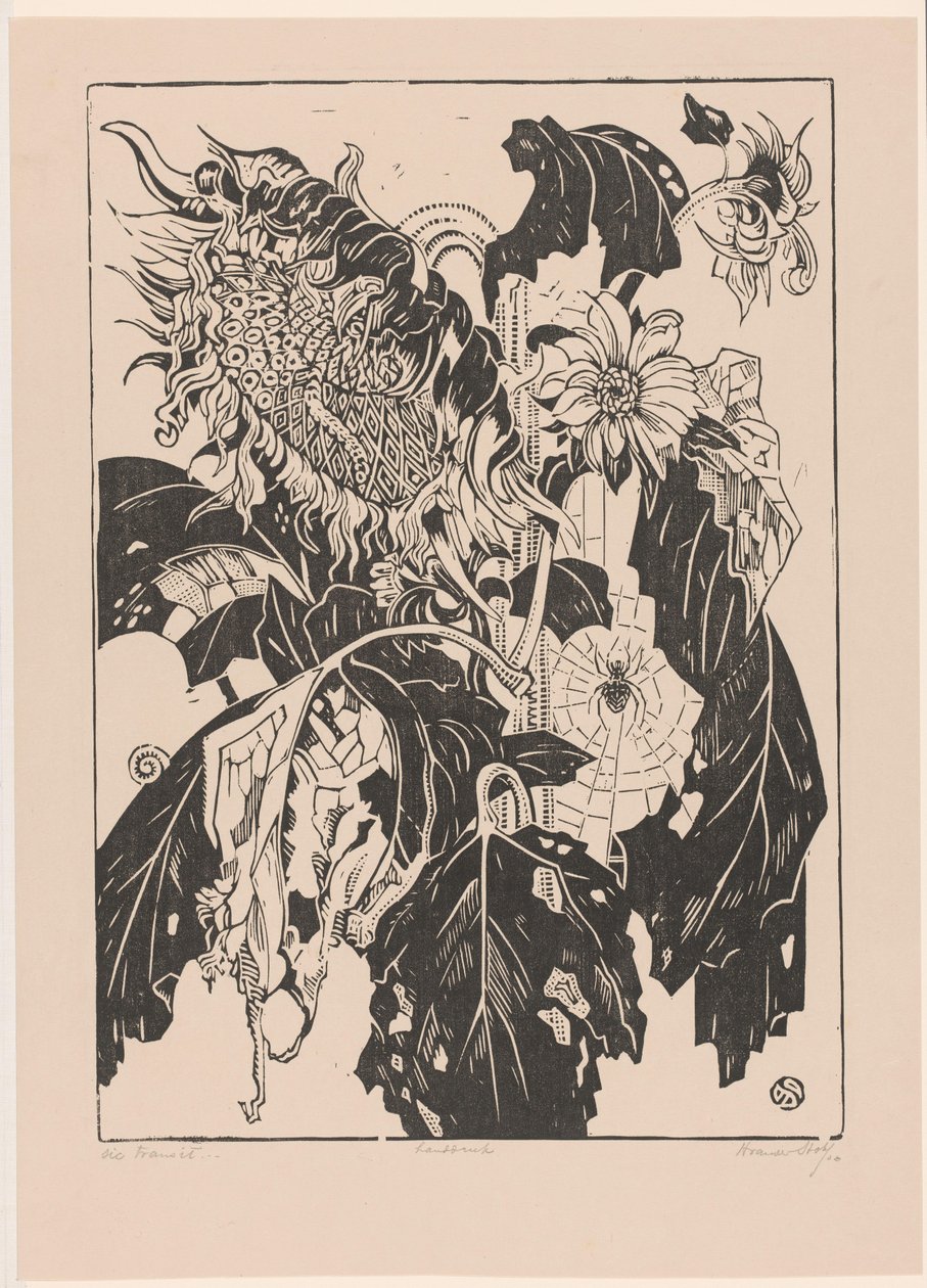 Sic tranzit... (eredeti cím az objektumon) alkotó: Henri van der Stok (signed by artist)