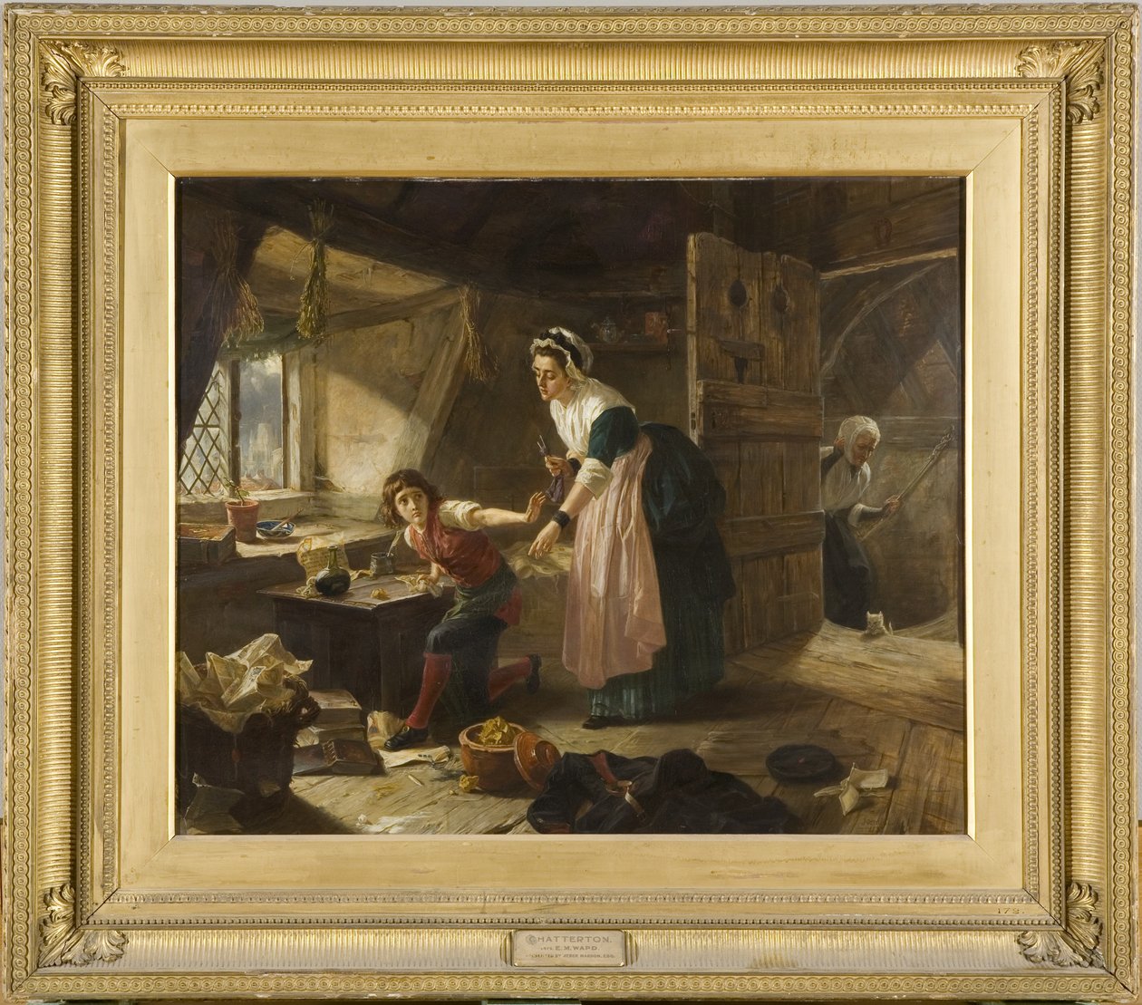 Chatterton alkotó: Henrietta Mary Ward