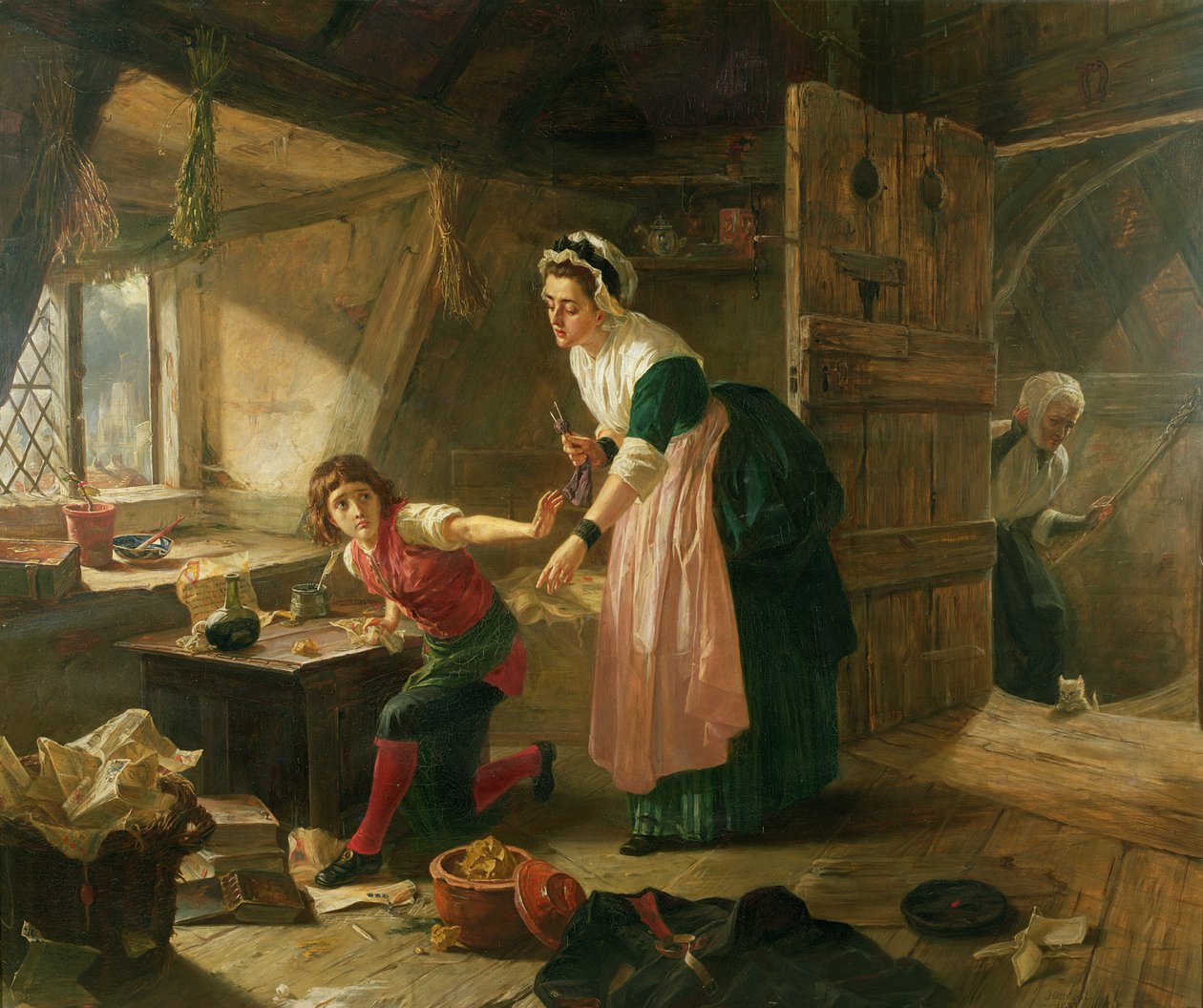 Chatterton 1765 (olaj, vászon) alkotó: Henrietta Mary Ward