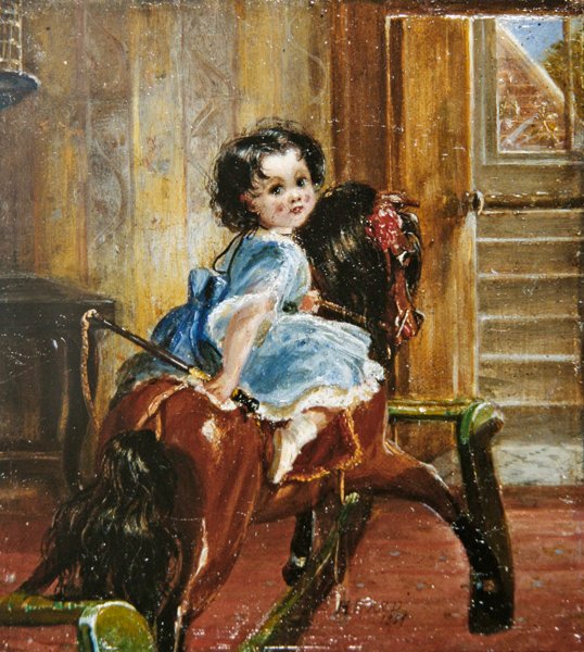 Flora Emma Sarah Ward hintalovon alkotó: Henrietta Mary Ward