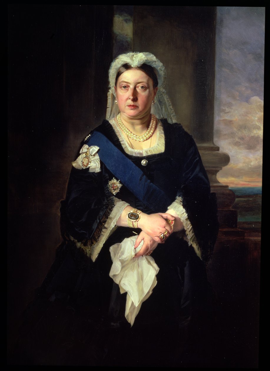 Viktória királynő (1819-1901) báró Heinrich von Angeli (1840-1925) nyomán alkotó: Henrietta Mary Ward