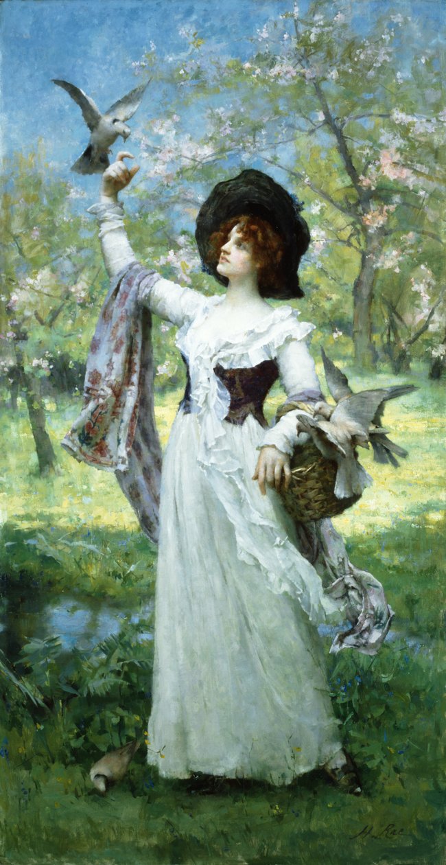Tavasz (olaj, vászon) alkotó: Henrietta Rae
