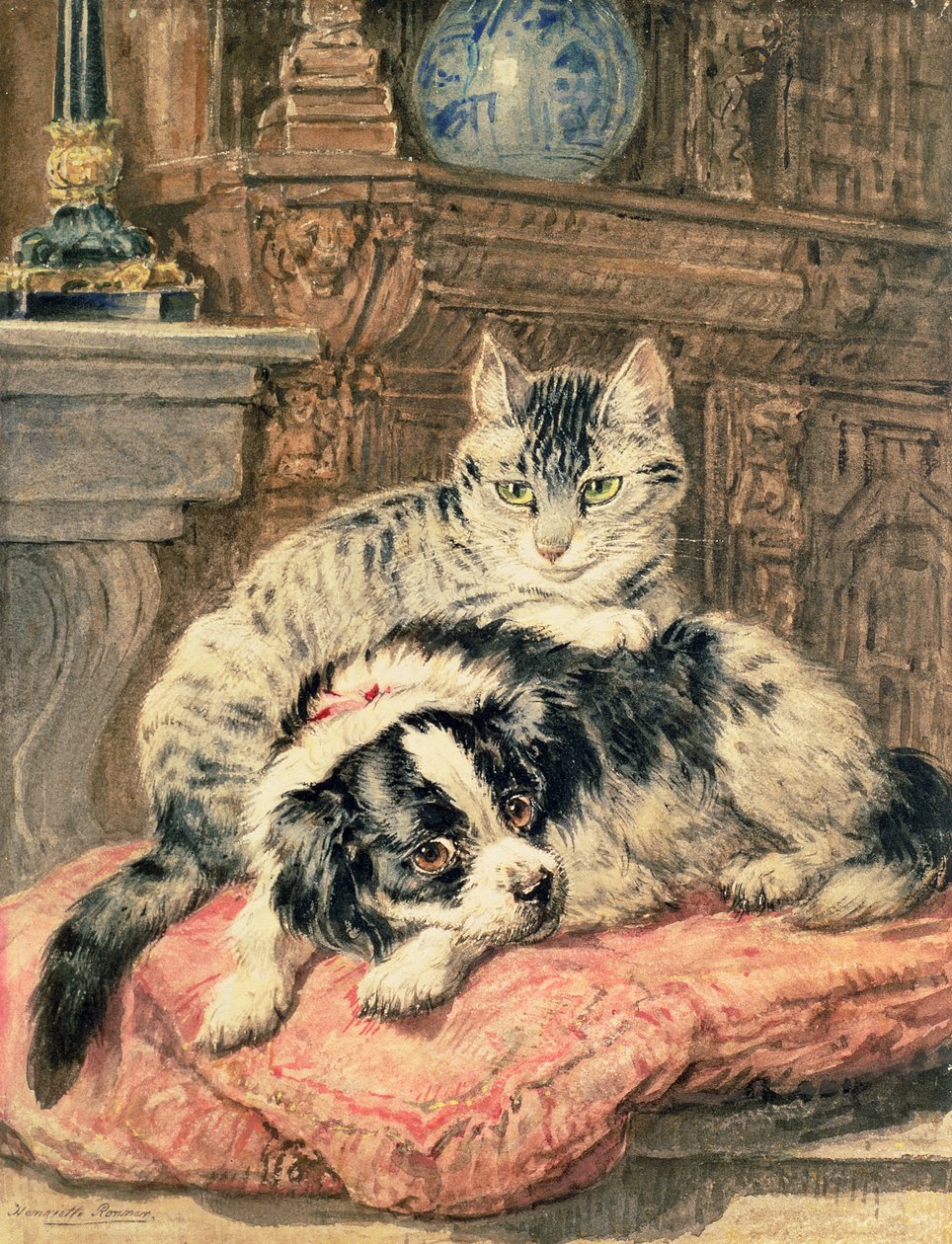 Szünet alkotó: Henriëtte Ronner Knip
