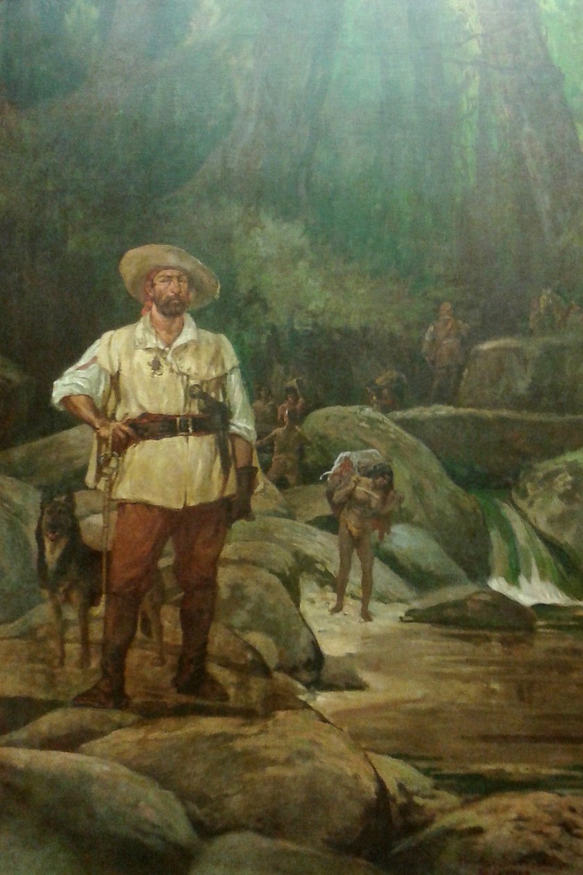 Trailblazer vezető [Fernao Dias Paes Leme] alkotó: Henrique Bernardelli