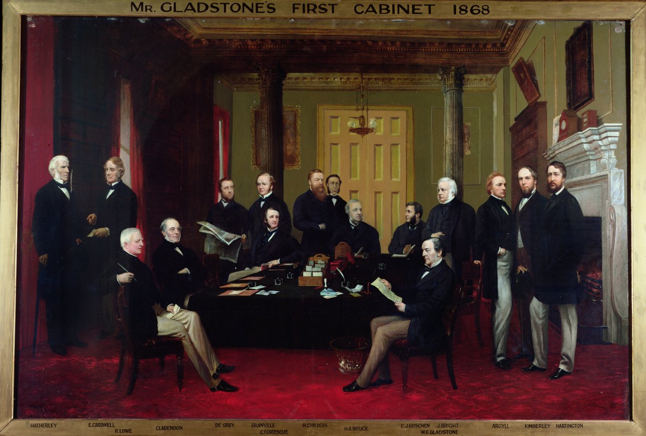 Gladstone első kabinetje, 1868 alkotó: Henry Barraud