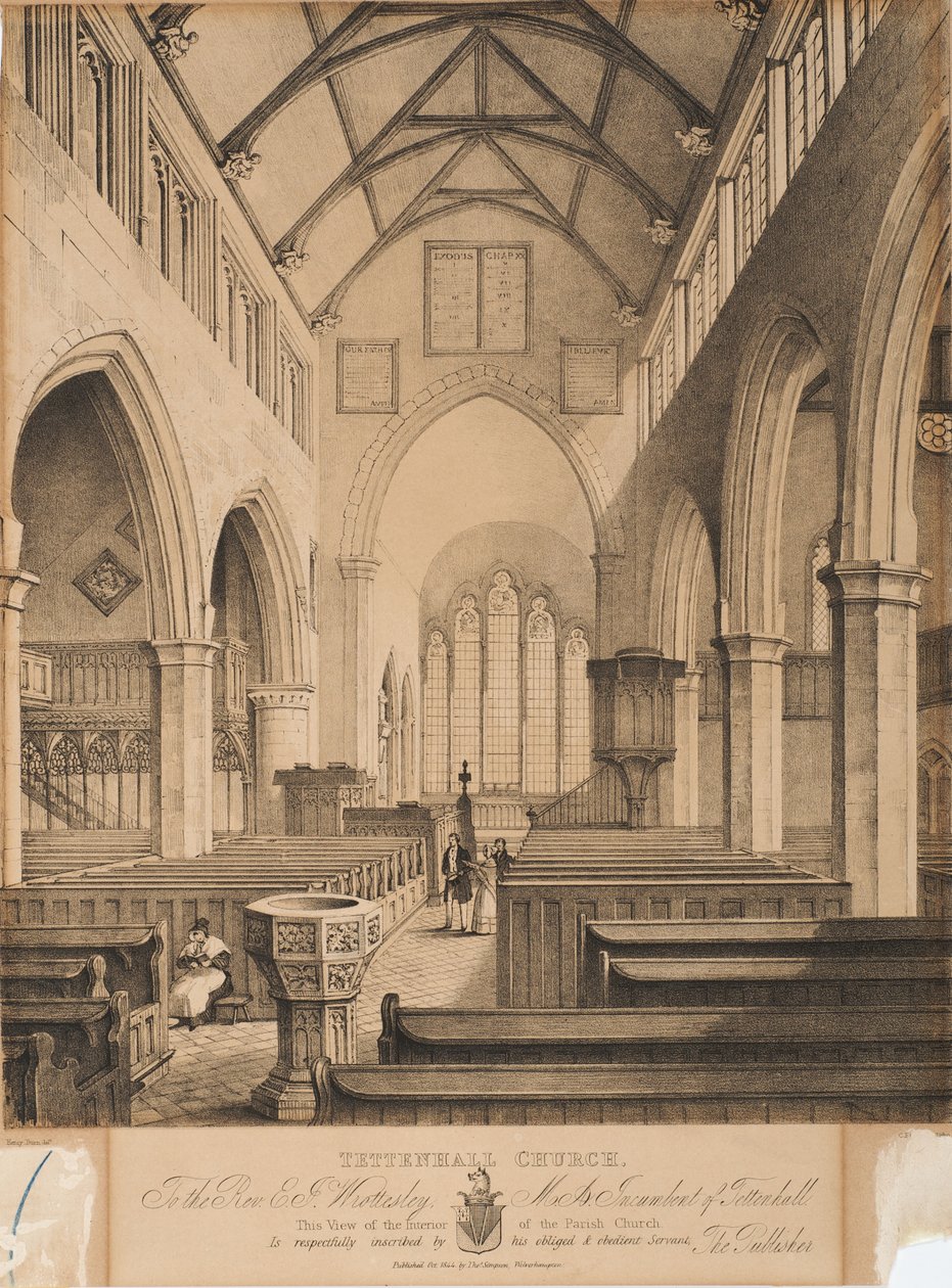 Tettenhall templom, 1844 alkotó: Henry Burn