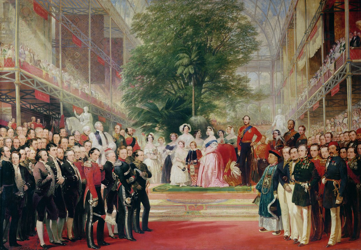 A nagy kiállítás megnyitója, 1851-52 alkotó: Henry Courtney Selous