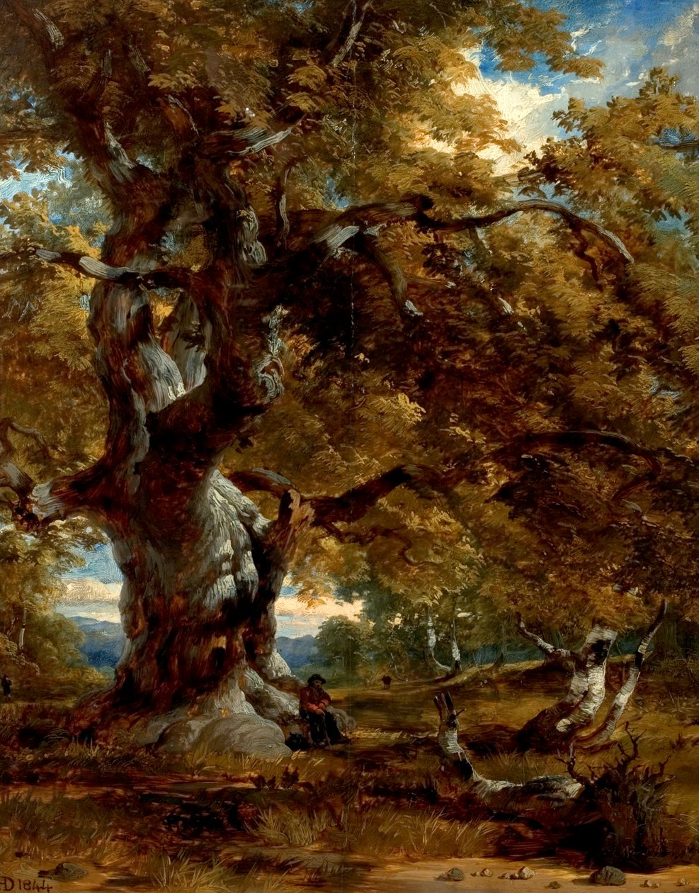 A Major tölgy, 1844 alkotó: Henry Dawson