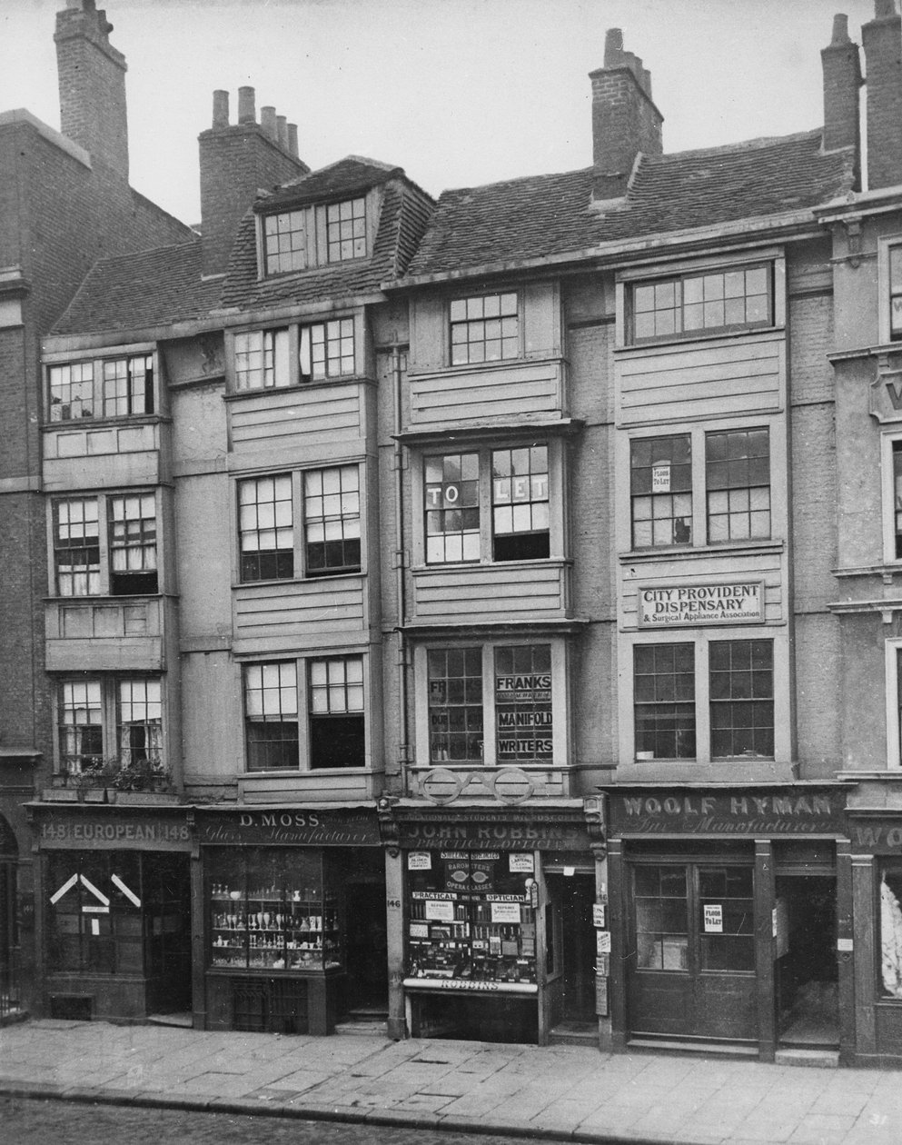 Aldersgate Street, 1879 körül alkotó: Henry Dixon