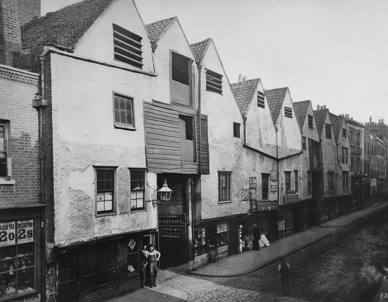 Bermondsey Street, 1881 körül alkotó: Henry Dixon