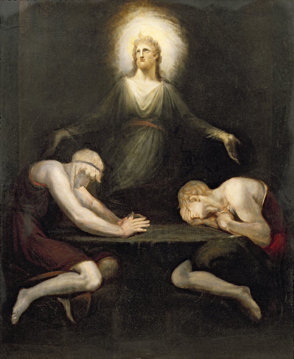 Krisztus megjelenése Emmausban, 1792 alkotó: Johann Heinrich Füssli