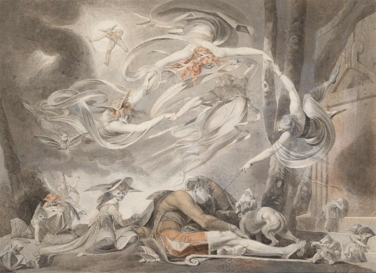A pásztorok álma, 1786 alkotó: Johann Heinrich Füssli