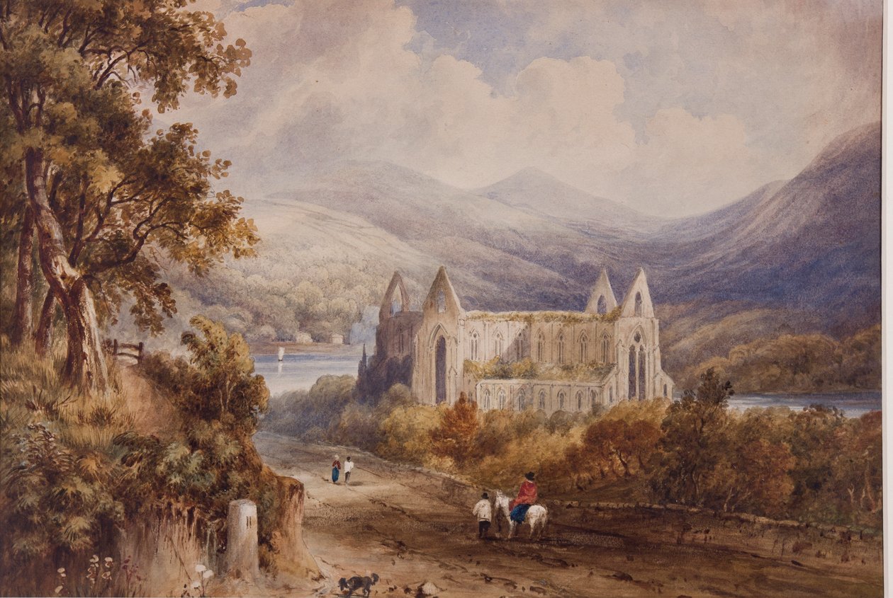 Tintern apátság, 1840 körül alkotó: Henry Gastineau