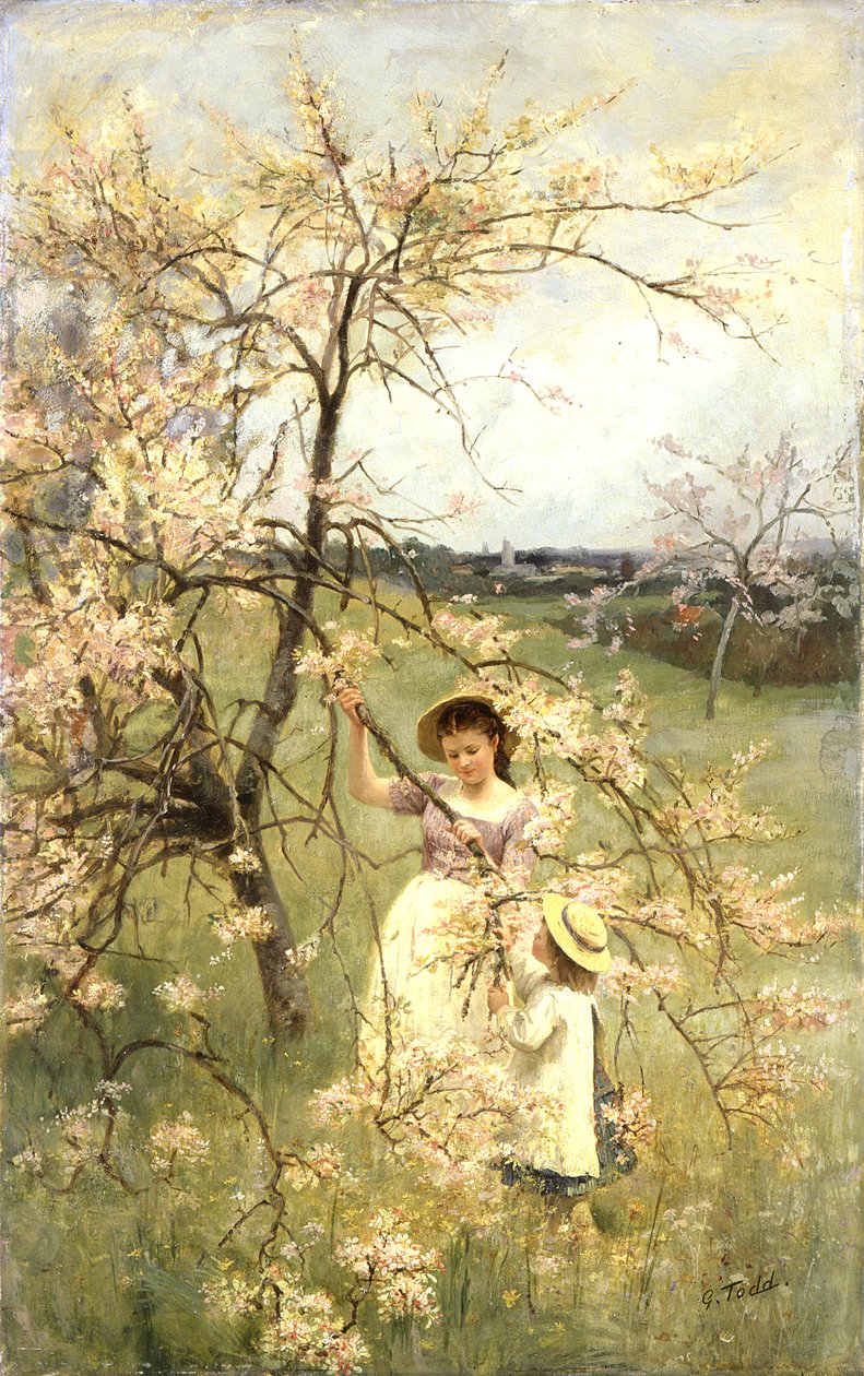 Tavasz, 1880 körül alkotó: Henry George Todd