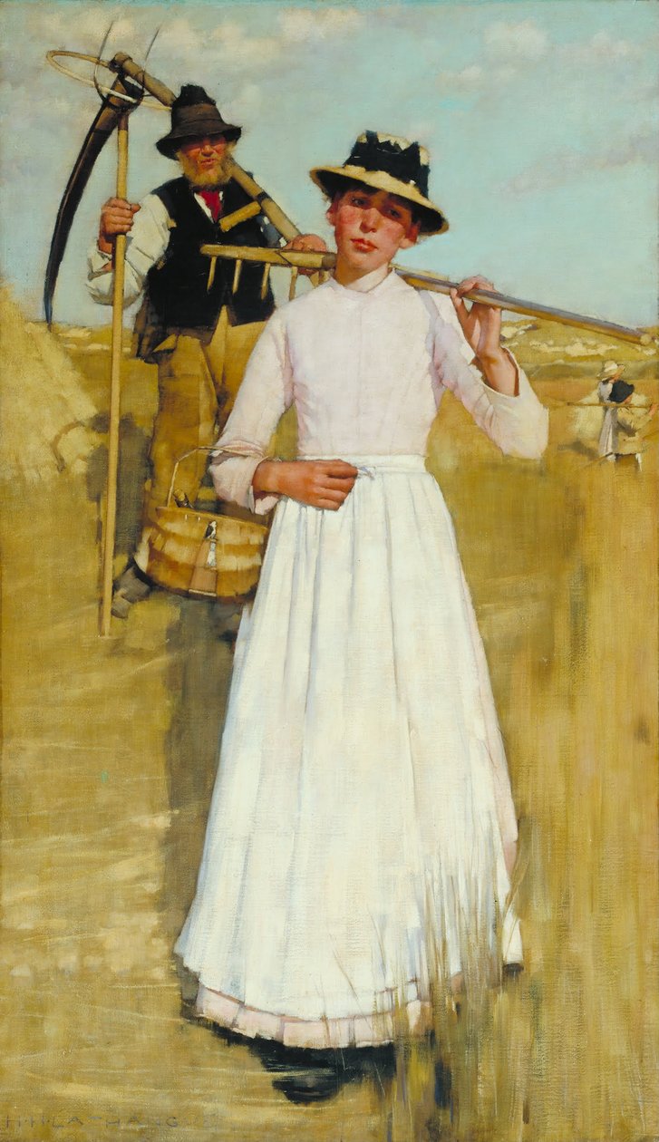 Az aratók visszatérése alkotó: Henry Herbert La Thangue