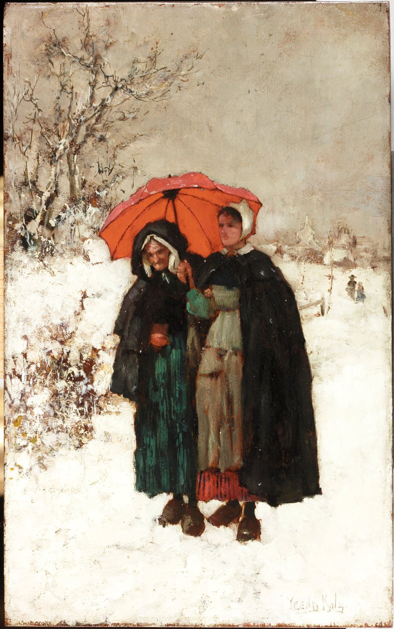 Karácsony reggel, 1900 körül alkotó: Henry John Yeend King