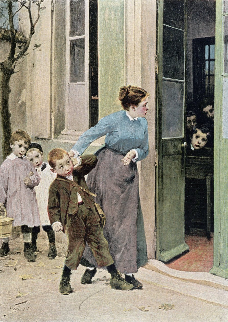 Tankötelezettség, 1882 alkotó: Henri Jules Jean Geoffroy