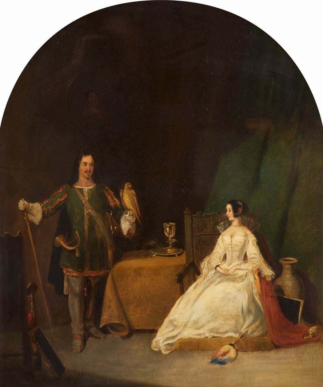 A Jegyesek, 1820-32 alkotó: Henry Liverseege