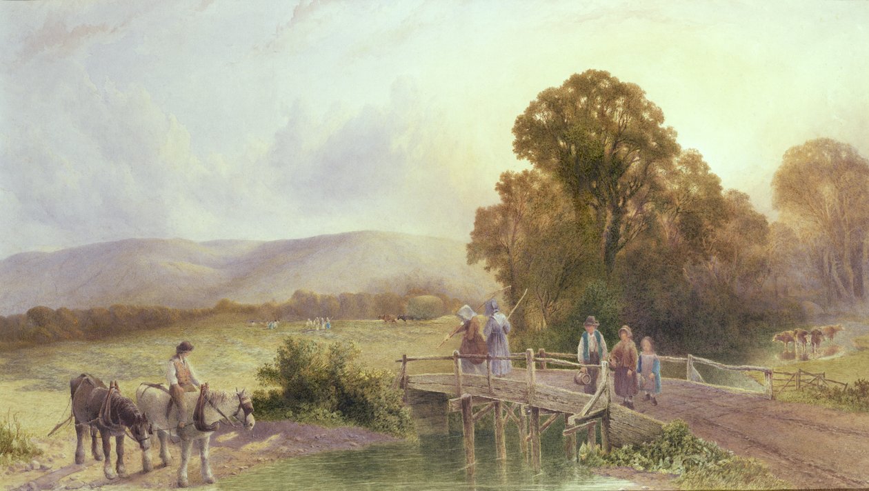 A Downs Midhurstben alkotó: Henry Maplestone