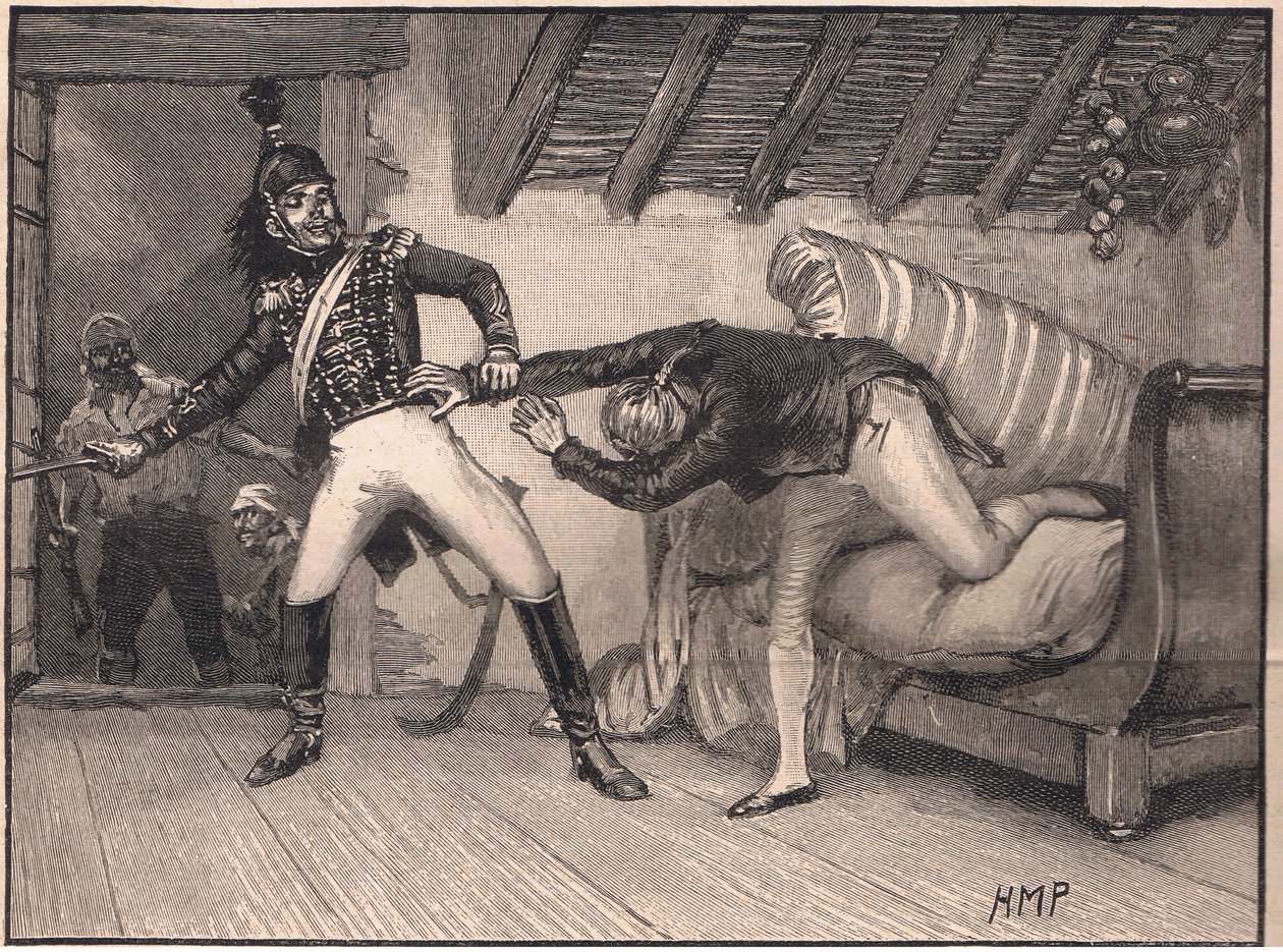 Godoy elfogása 1808-ban alkotó: Henry Marriott Paget