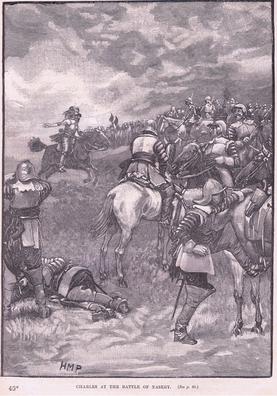 Károly a Naseby-i csatában i.sz. 1645-ben alkotó: Henry Marriott Paget