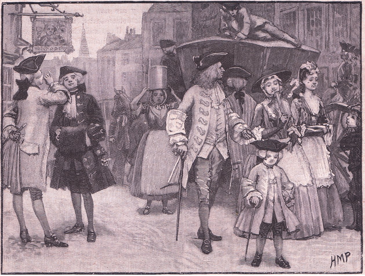 György korának jelmezei III alkotó: Henry Marriott Paget