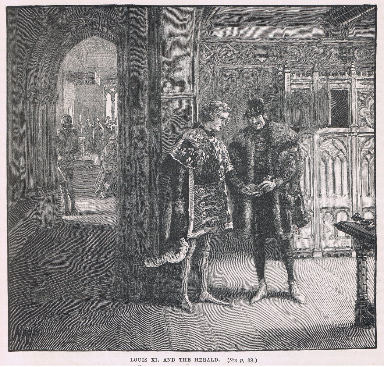 XI. Lajos és a hírnök alkotó: Henry Marriott Paget