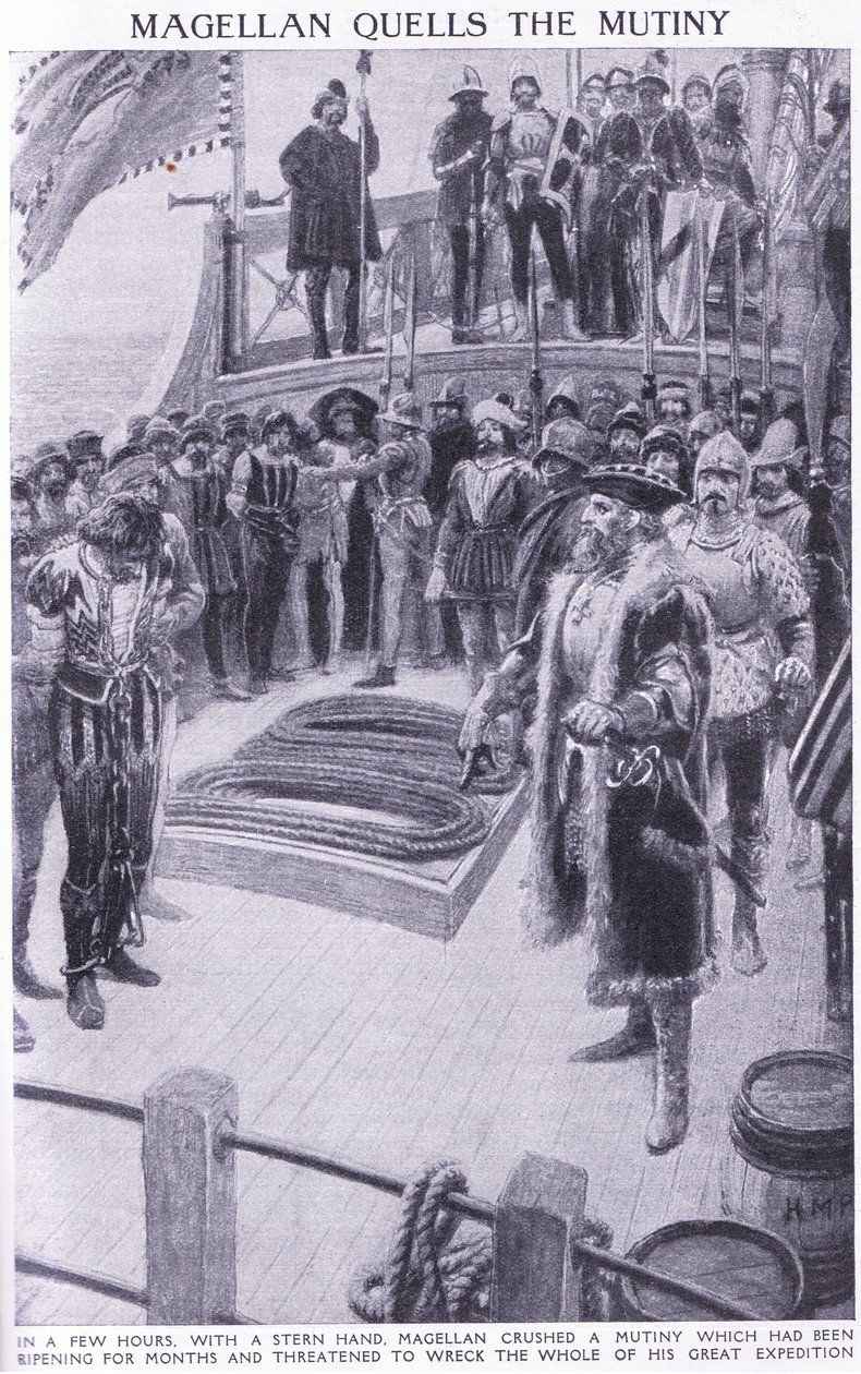 Magellán lázadást hajt végre alkotó: Henry Marriott Paget