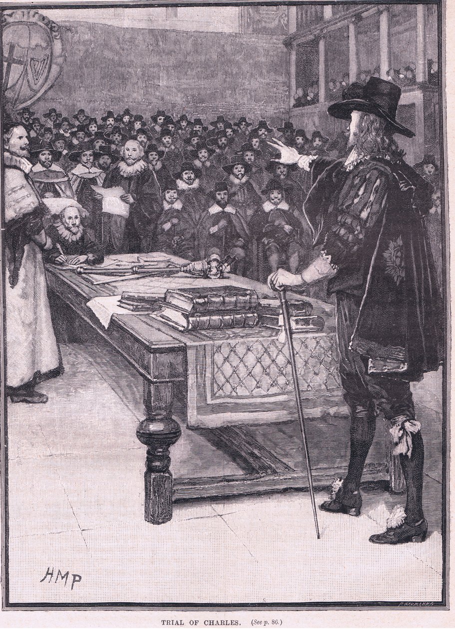I. Károly pere Kr. u. 1649 alkotó: Henry Marriott Paget