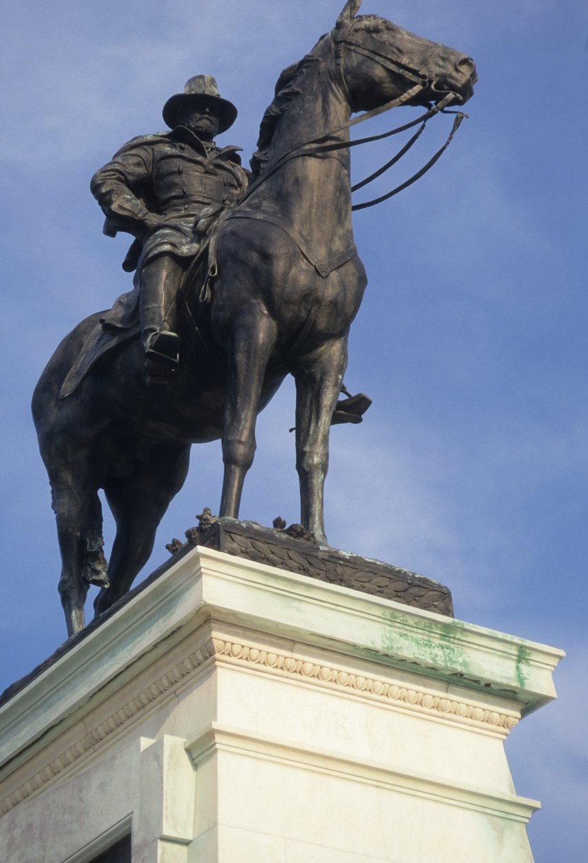 Az 1922-ben szentelt Ulysses S. Grant emlékmű (bronz) (részlet) alkotó: Henry Merwin Shrady