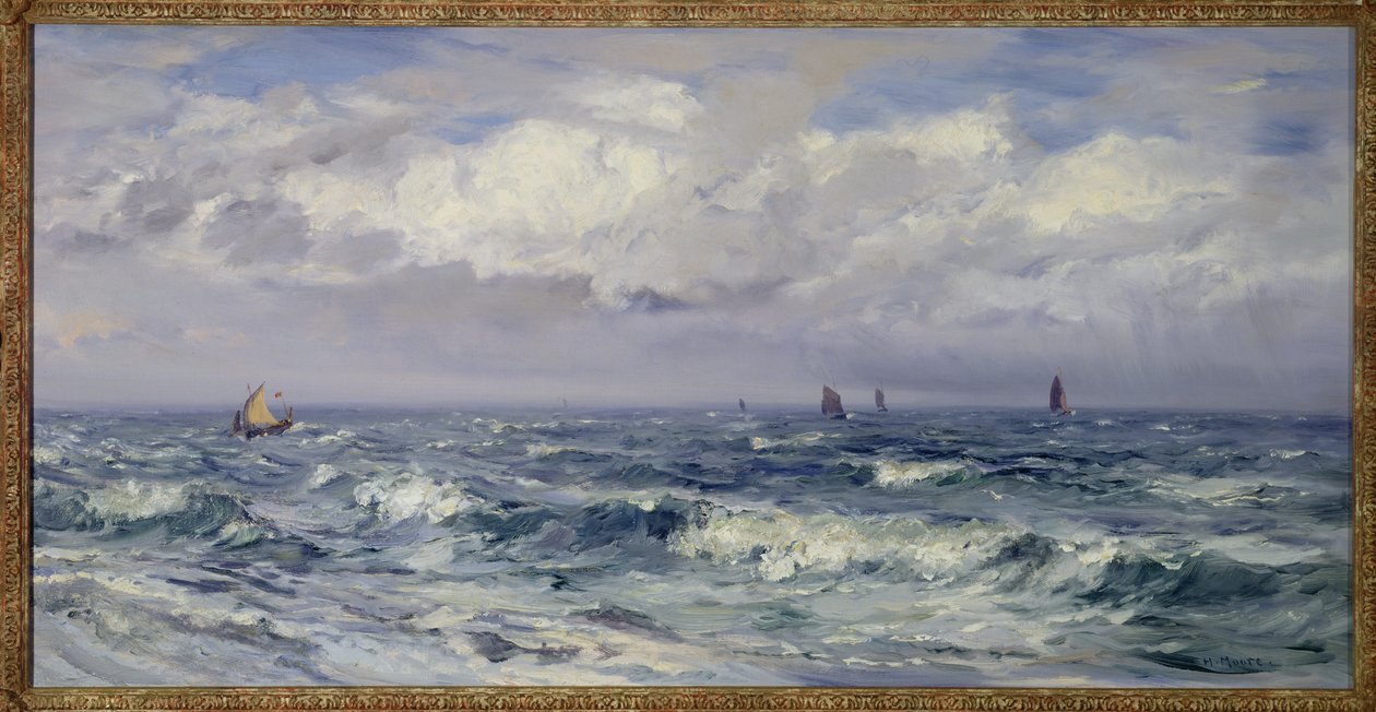 Squaly Weather, Déli part alkotó: Henry Moore