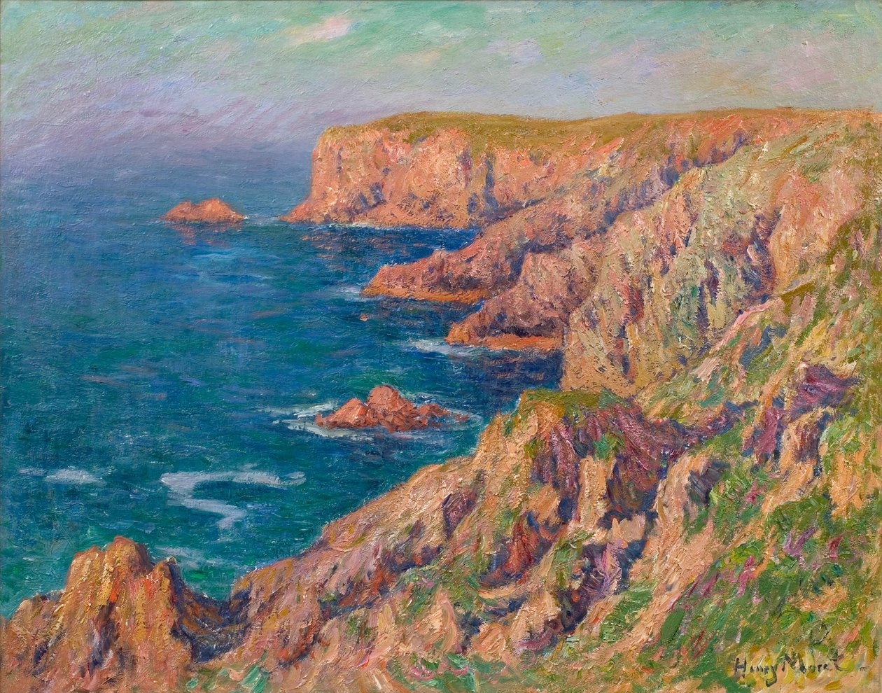 LIle de Groixn alkotó: Henry Moret