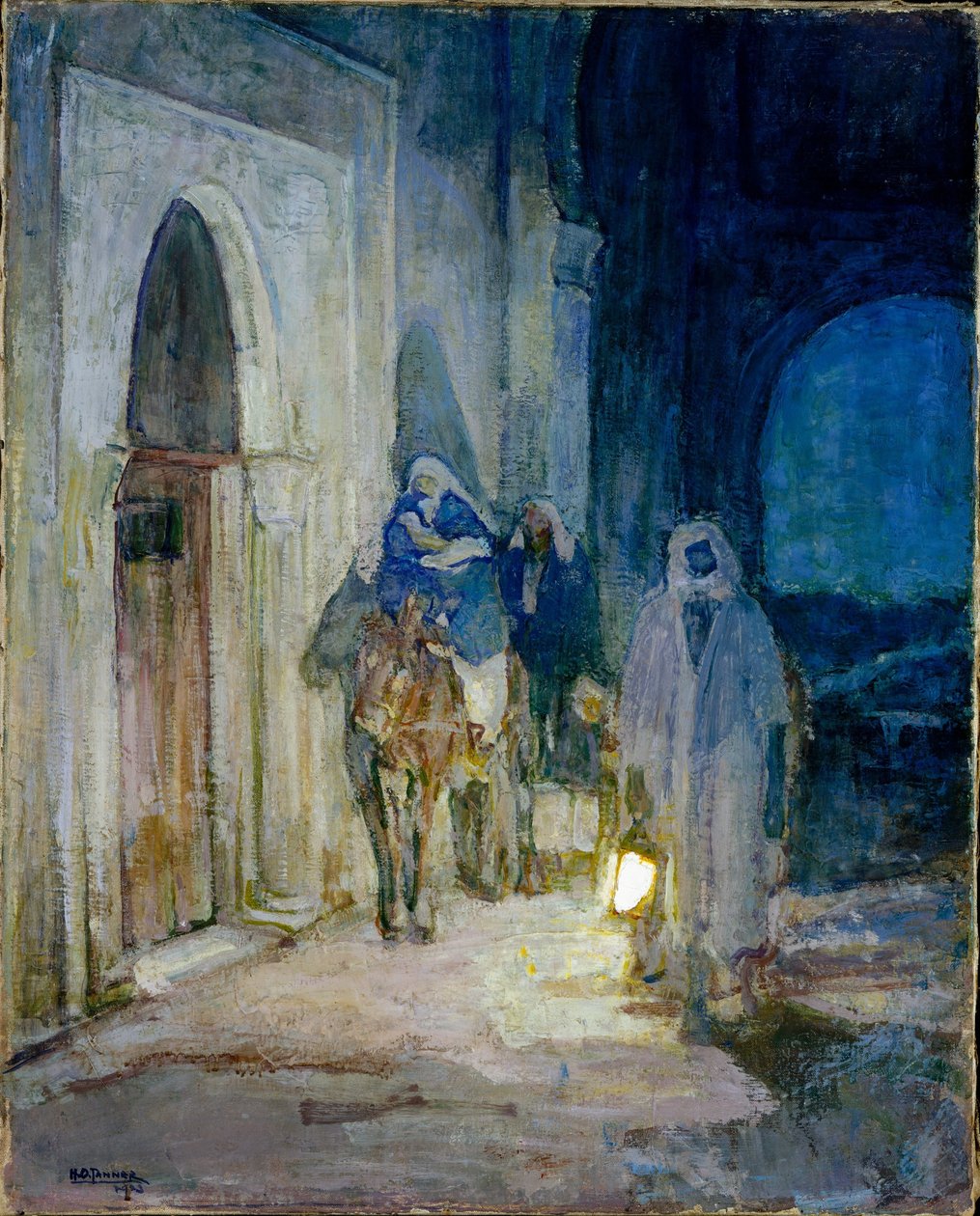Repülés Egyiptomba alkotó: Henry Ossawa Tanner