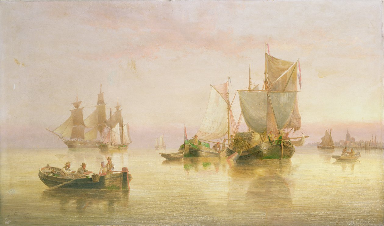Tengeri tájkép alkotó: Henry Redmore
