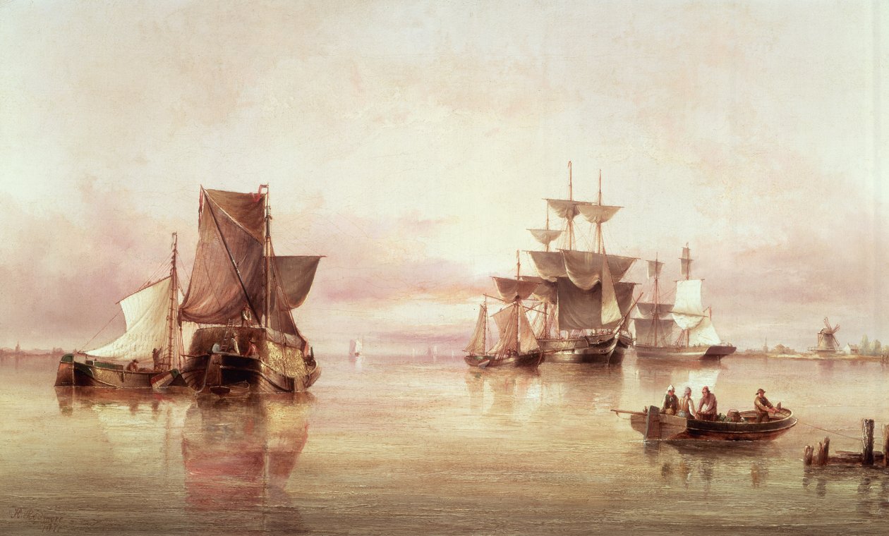 Szállítási jelenet alkotó: Henry Redmore