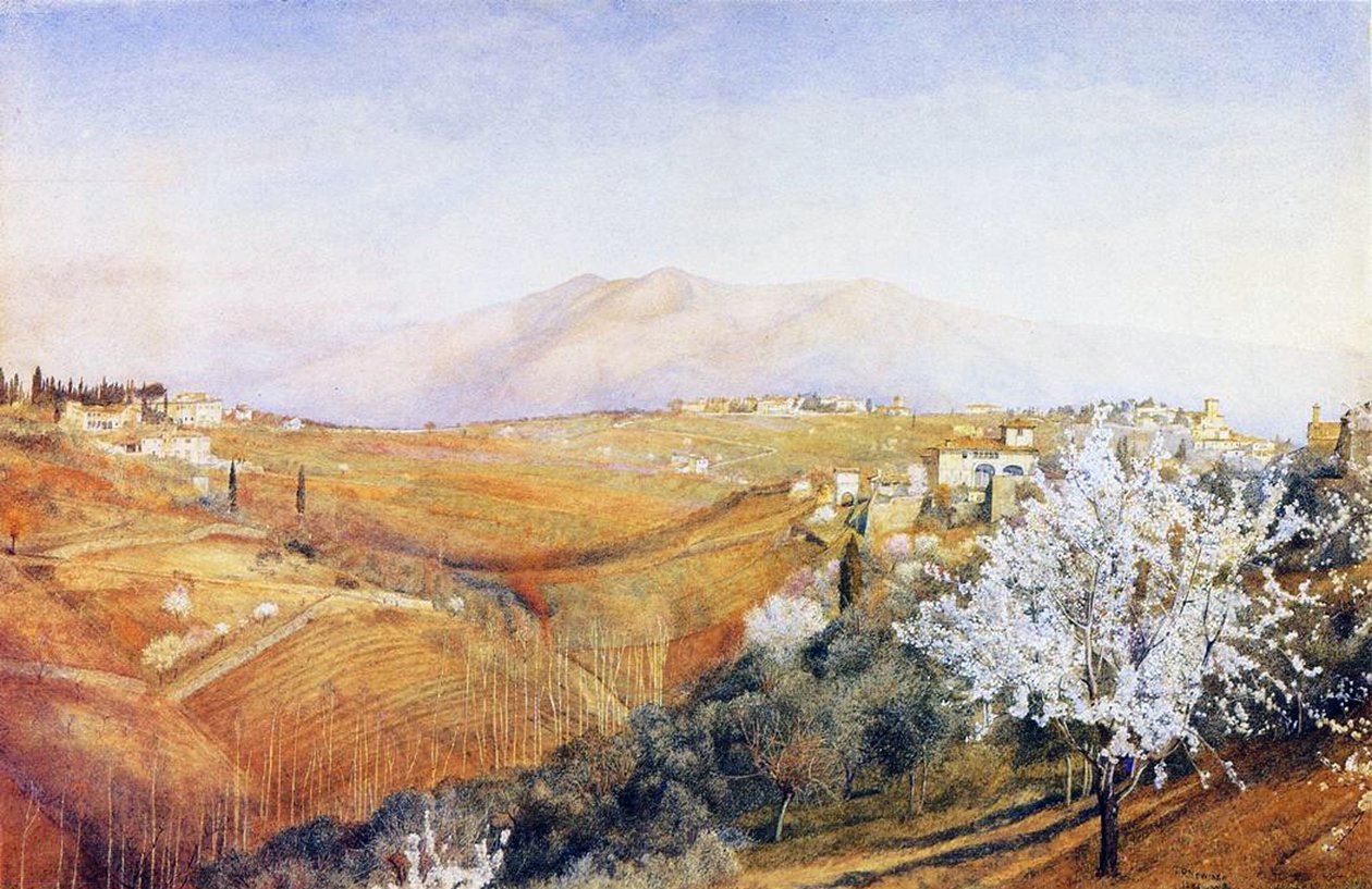 Toszkána, Olaszország, 1886 alkotó: Henry Roderick Newman