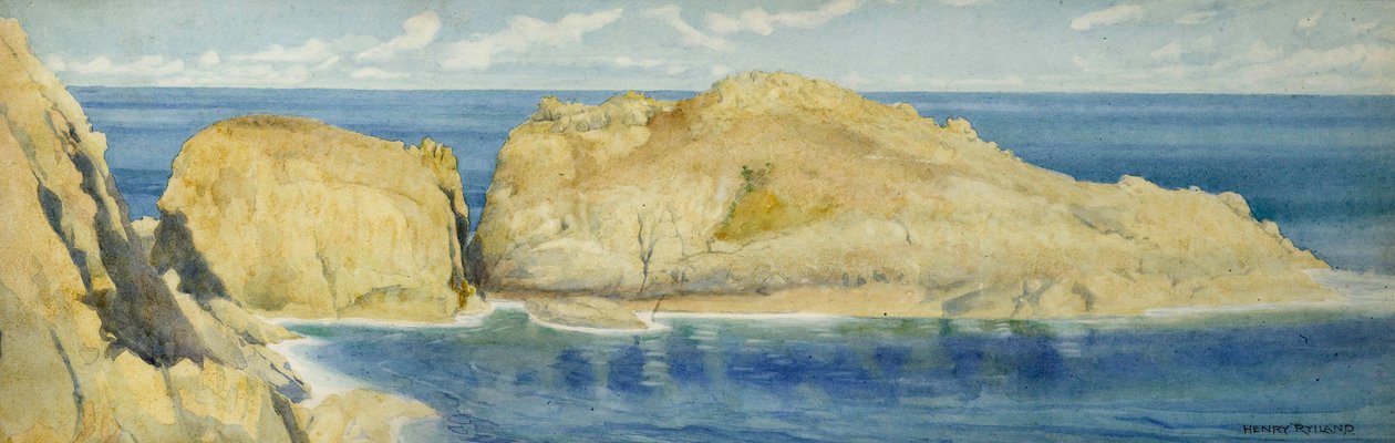 Moie de la Breniere Rocks, Sark, 1900 körül alkotó: Henry Ryland