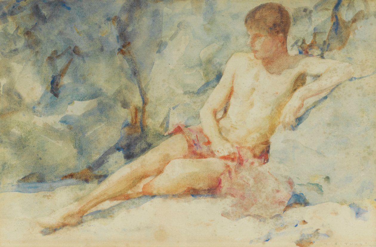 Fiú a rock ellen alkotó: Henry Scott Tuke