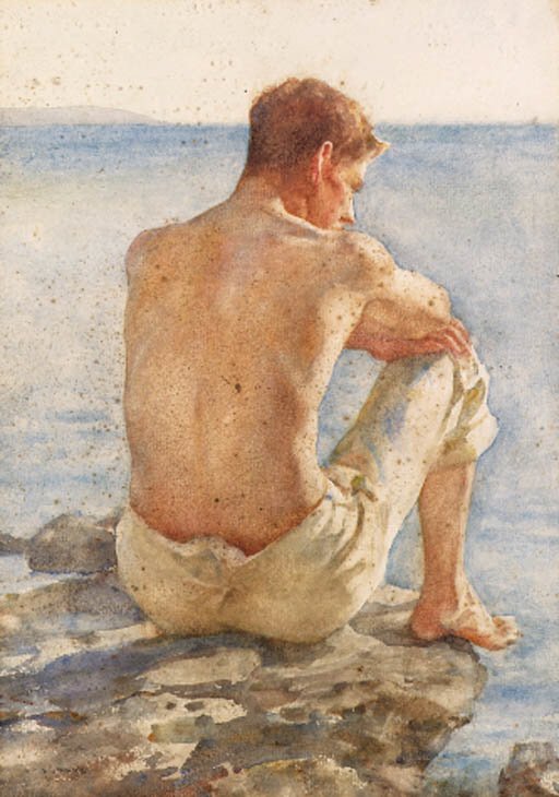 Charlie Mitchell alkotó: Henry Scott Tuke