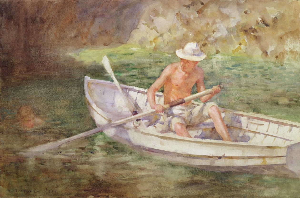 Zöld vizek, 1911 alkotó: Henry Scott Tuke