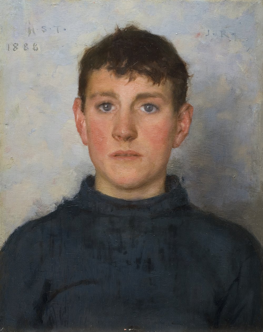 Jack Rolling portréja, 1888 alkotó: Henry Scott Tuke