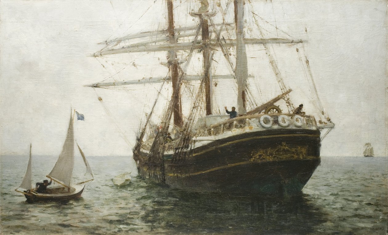 A missziós hajó, 1894 alkotó: Henry Scott Tuke