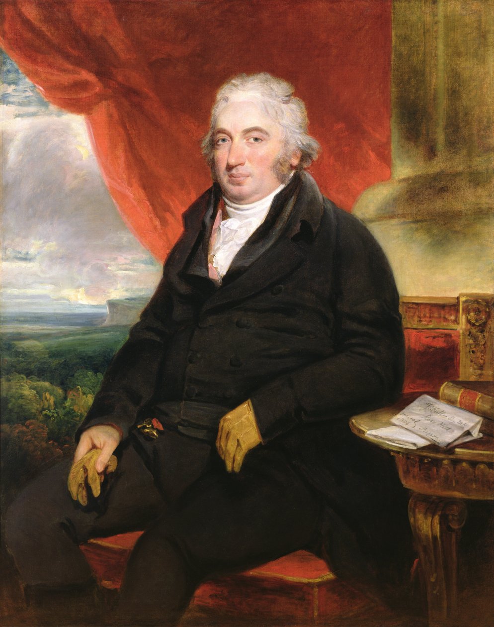 John Fuller (1757-1834) portréja alkotó: Henry Singleton