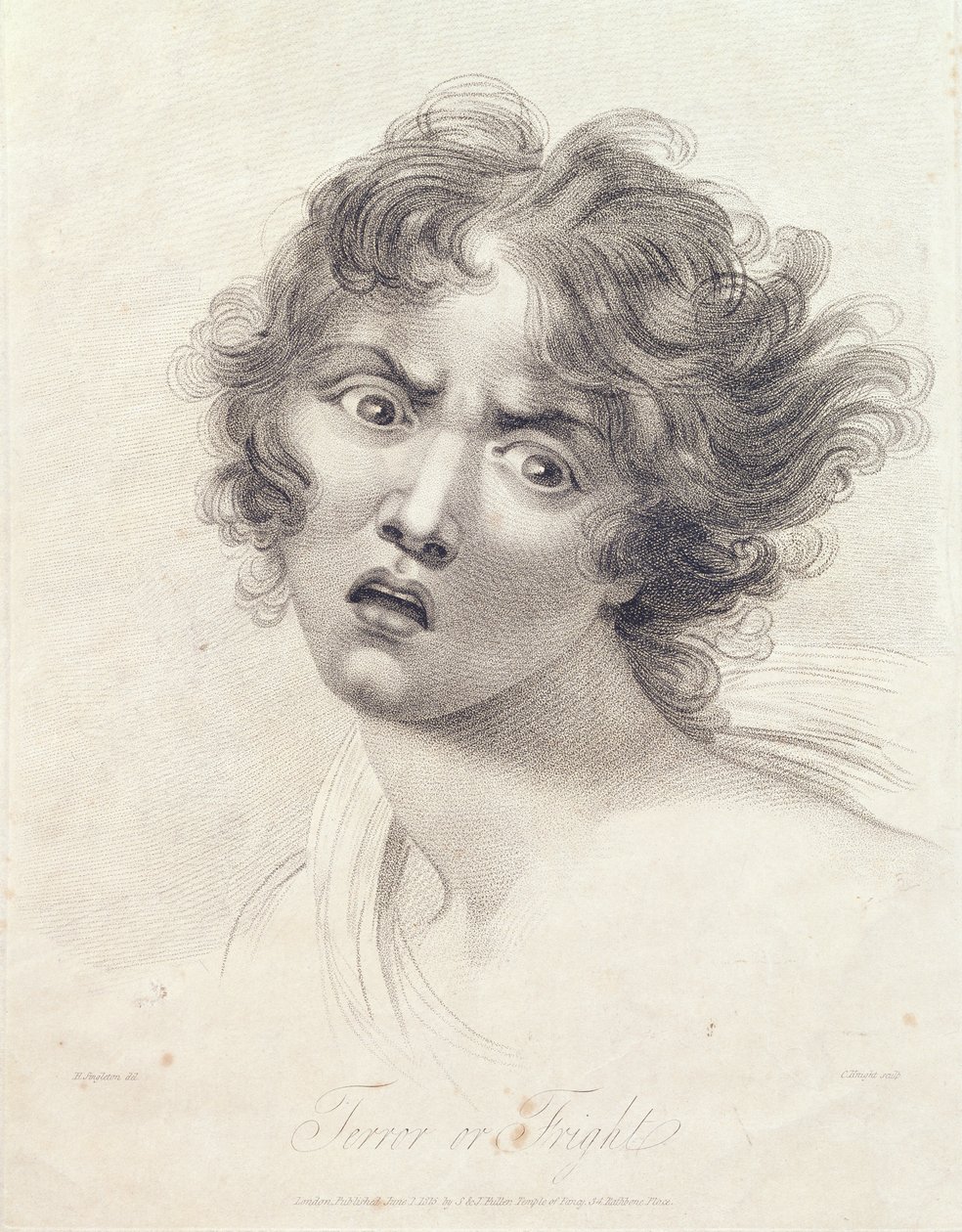 Terror vagy ijedtség, 1815 alkotó: Henry Singleton
