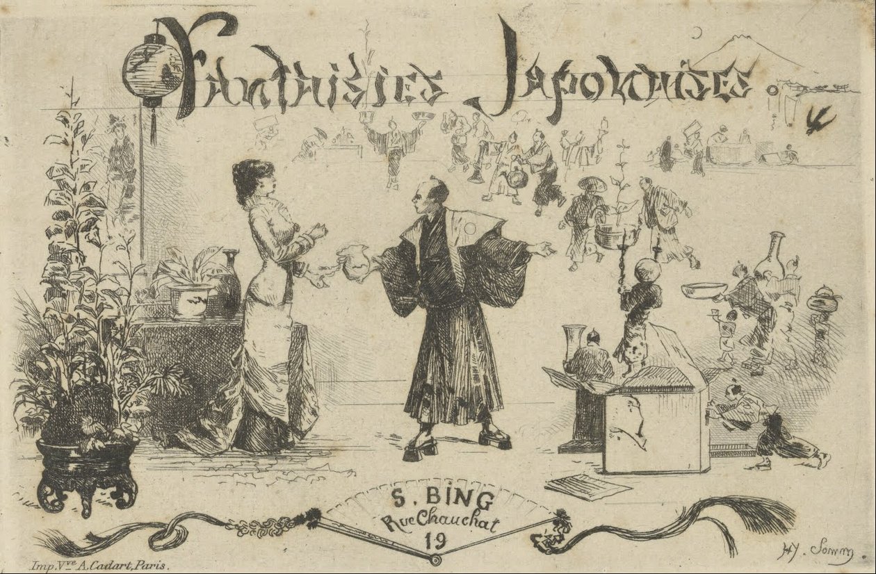 Japán fantáziák, S. Bing, Rue Chauchat alkotó: Henry Somm