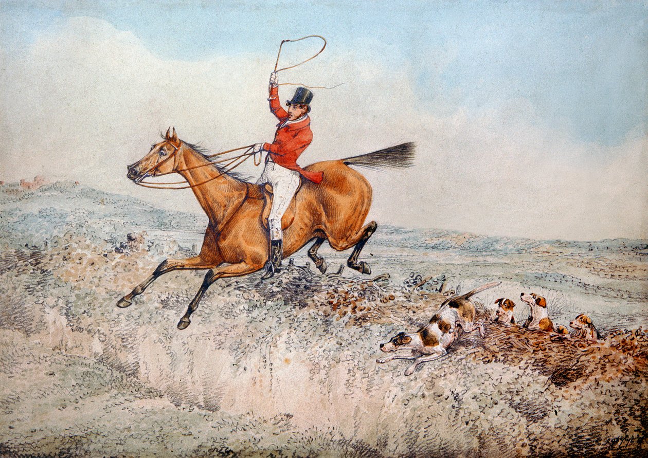 Rókavadászat, 1837 alkotó: Henry Thomas Alken