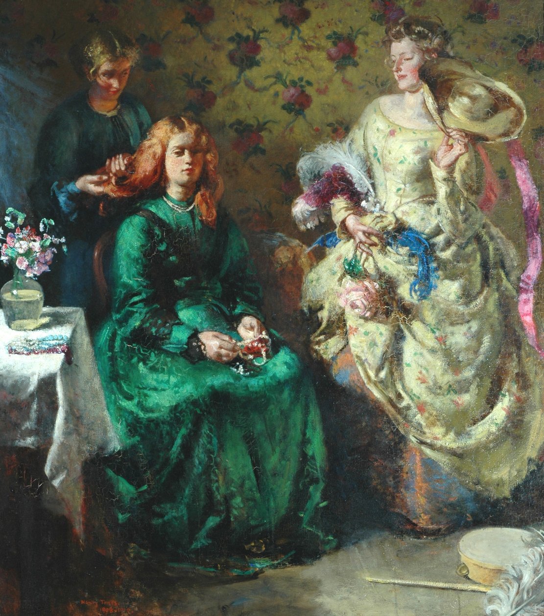 Rusztikus pompa, 1908-10 alkotó: Henry Tonks