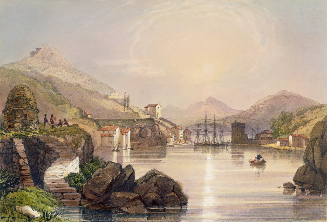 Átjárók kikötője, 1828 alkotó: Henry Wilkinson