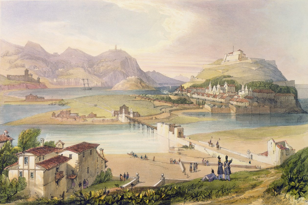 San Sebastian, 1838 alkotó: Henry Wilkinson